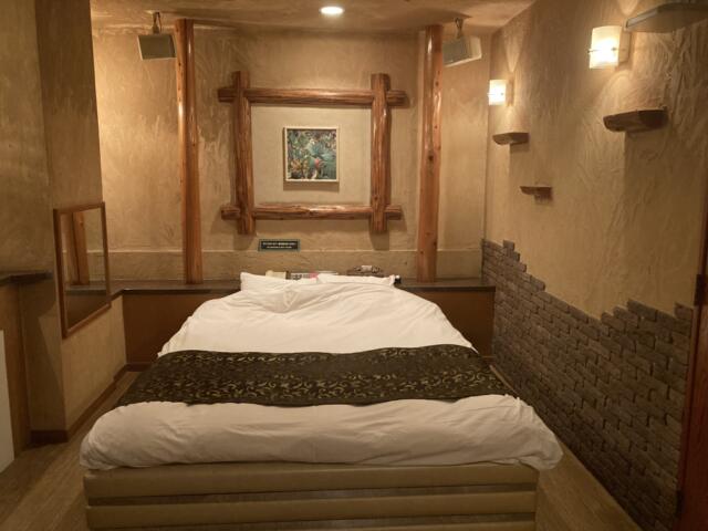 ホテル エトランゼ(水戸市/ラブホテル)の写真『313号室　ベッド』by リダンナ