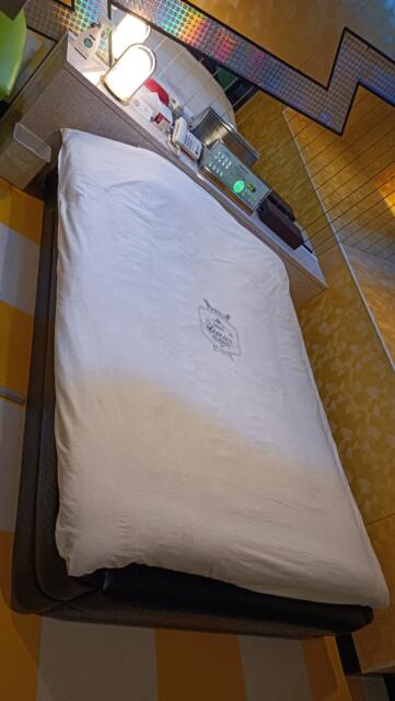 HOTEL STATION3(台東区/ラブホテル)の写真『405号室 ベッド』by かーたー