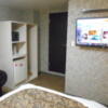 ニューポート(立川市/ラブホテル)の写真『101号室、部屋奥から』by もんが～
