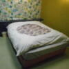 ニューポート(立川市/ラブホテル)の写真『203号室、ベッド』by もんが～