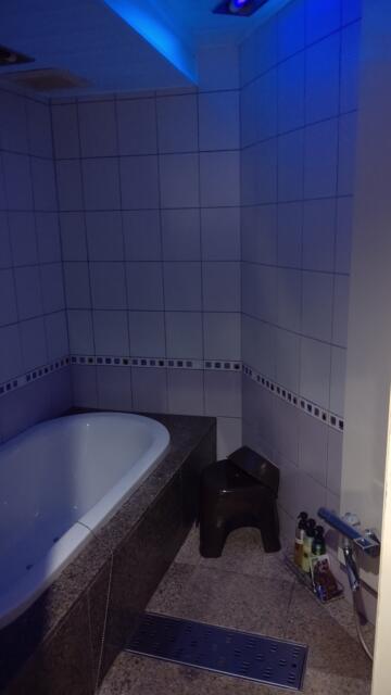 ホテルViVi(相模原市/ラブホテル)の写真『301号室、浴室内ブラックライト』by Sparkle