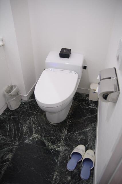 ホテル リンデン 湯島(文京区/ラブホテル)の写真『608号室　洗面室内トイレ』by マーケンワン