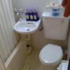 ホテルAIM(アイム)(新宿区/ラブホテル)の写真『301号室、トイレと洗面所です。(23,6)』by キジ