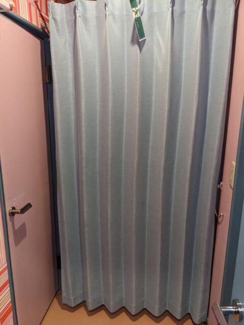 プリティホテル ChuChu(浜松市/ラブホテル)の写真『１１３号室（脱衣所奥の謎のカーテン）』by マーシ