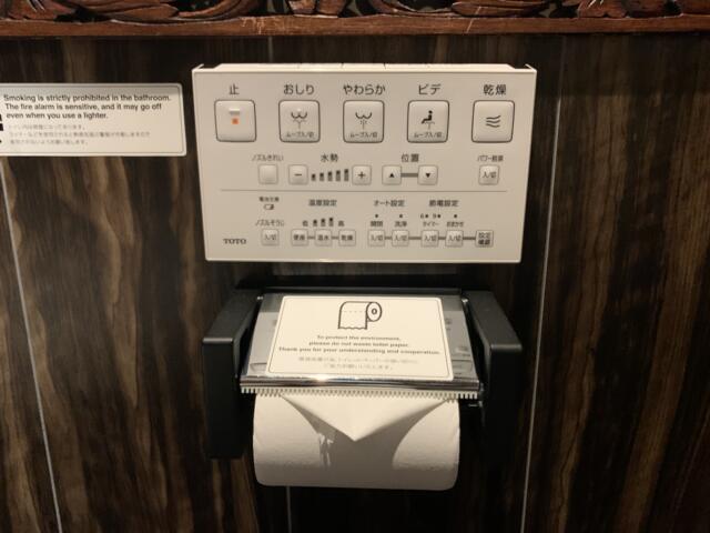 HOTEL Balibali ANNEX（バリバリアネックス）(品川区/ラブホテル)の写真『507号室　トイレットペーパーホルダー&amp;操作盤』by 東京都
