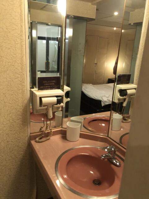 HOTEL REXIO（レクシオ）(大阪市/ラブホテル)の写真『303号室の洗面台』by カサノヴァTソプラノ