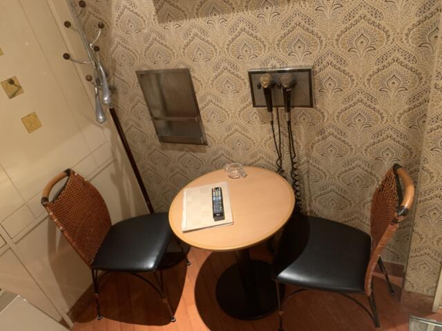 ＸＯ歌舞伎町(新宿区/ラブホテル)の写真『311号室　応接テーブルと椅子』by 東京都