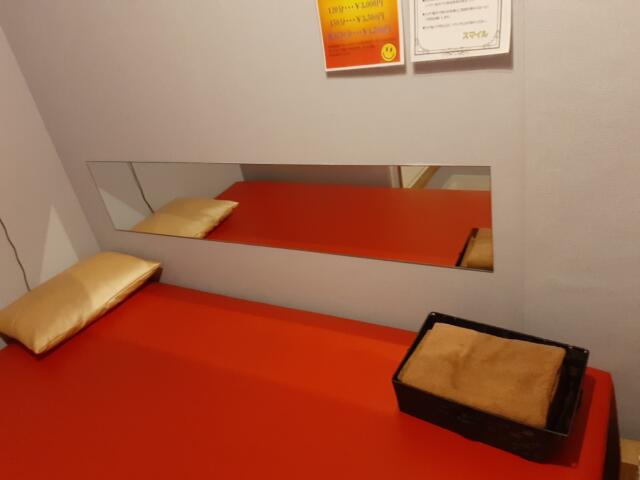 レンタルルーム スマイル(台東区/ラブホテル)の写真『２号室　赤いベット』by 上戸 信二