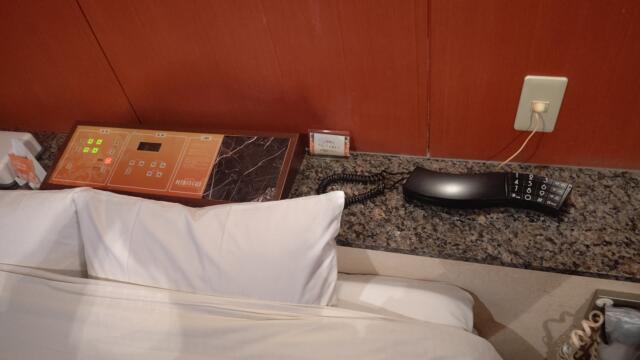 ハイビスカス川口(川口市/ラブホテル)の写真『606号室、ベッド枕元』by Sparkle