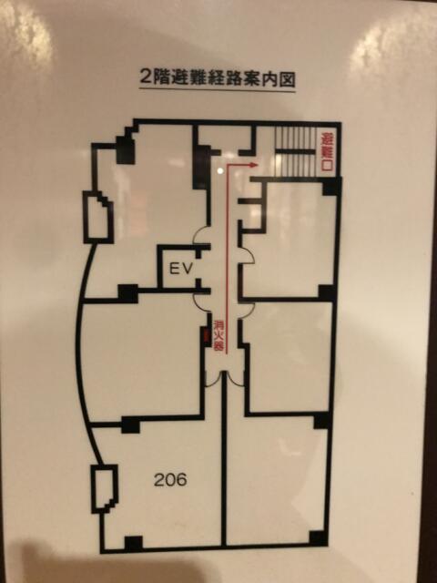 ラピア(新宿区/ラブホテル)の写真『避難経路図』by 少佐