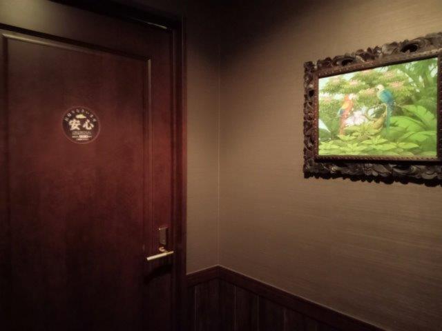 BaliAn RESORT(バリアンリゾート)新宿(新宿区/ラブホテル)の写真『504号室（入口を開けて玄関。正面が内扉）』by 格付屋
