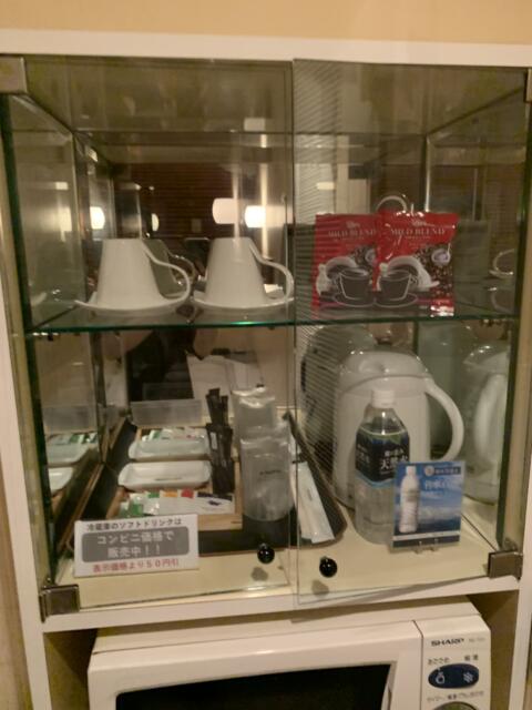 ＨOTEL Q(豊島区/ラブホテル)の写真『703号室　ポット&amp;コーヒーセット』by 東京都