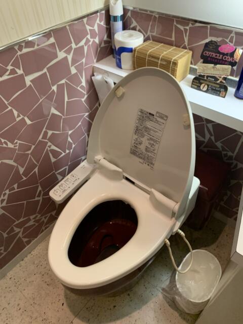 ＨOTEL Q(豊島区/ラブホテル)の写真『703号室　トイレ（蓋オープン時）』by 東京都