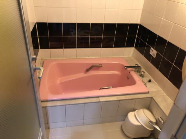 HOTEL アムール(台東区/ラブホテル)の写真『102号室　バスタブは2人で入れます。洗い場は狭いかな。』by みこすりはん