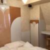 ホテル デッサン・ドゥ・フルール(大阪市/ラブホテル)の写真『801号室 洗面台から見た室内』by ACB48