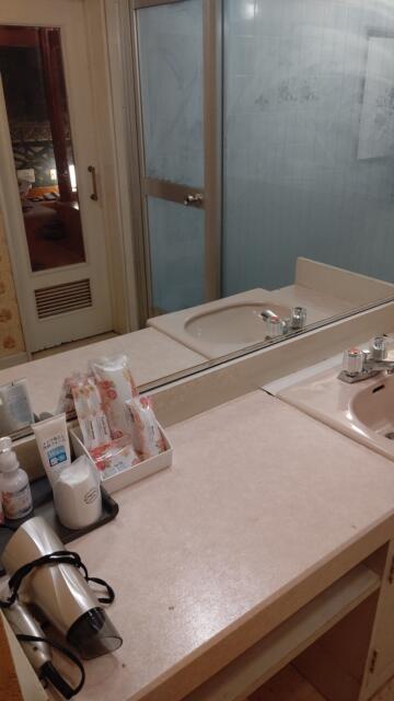 ホテル セーヌ21(福山市/ラブホテル)の写真『202号室、洗面台 鏡』by Sparkle
