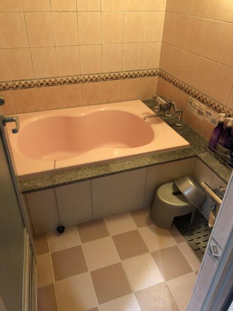 HOTEL アムール(台東区/ラブホテル)の写真『207号室　お風呂場　2人でも広くのんびり出来ます。』by みこすりはん