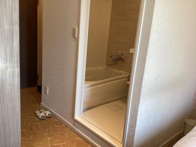 ホテルシティ(立川市/ラブホテル)の写真『406号室 お部屋から見た浴室』by ACB48