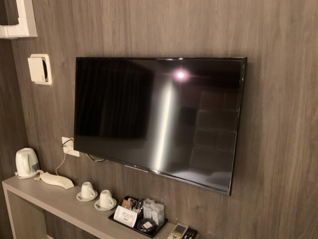 ホテル大山(新宿区/ラブホテル)の写真『108号室　壁掛け液晶テレビ』by 東京都