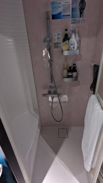 IKASU HOTEL(八王子市/ラブホテル)の写真『402号室、シャワー室』by 爽やかエロリーマン