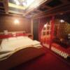 ホテル 富貴(大阪市/ラブホテル)の写真『201号室　ベッドルーム①』by タンスにゴンゴン