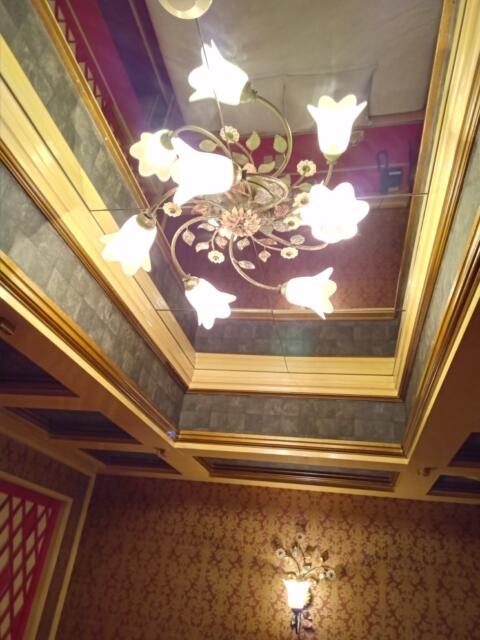 ホテル 富貴(大阪市/ラブホテル)の写真『201号室　ベッドルーム天井』by タンスにゴンゴン