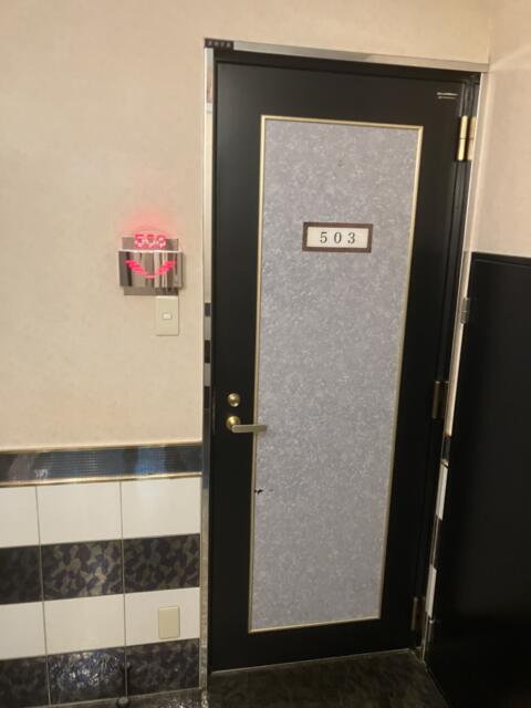 Legend P-DOOR A館・B館(台東区/ラブホテル)の写真『A館　503号室　ドア』by hireidenton
