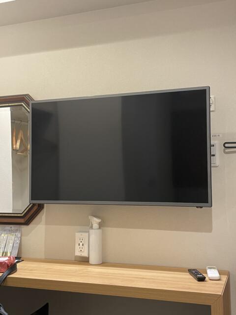 HOTEL Plaisir Akihabara(ホテルプレジール秋葉原)(千代田区/ラブホテル)の写真『402号室　テレビ』by ヒロHIROヒロ