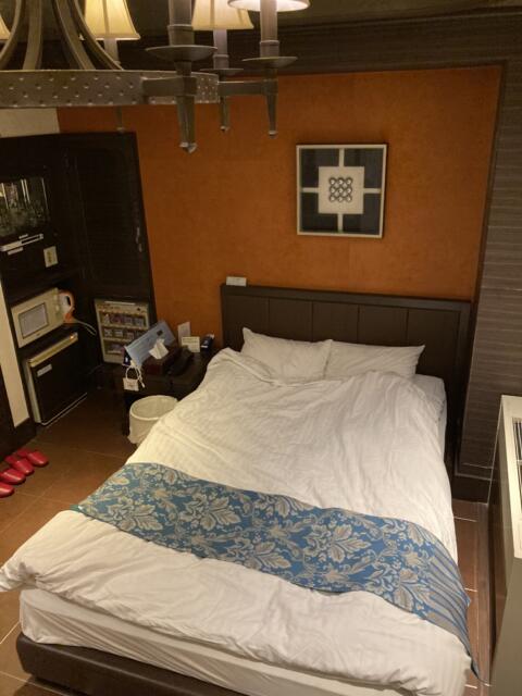 オリオン(立川市/ラブホテル)の写真『306号室　ベッド』by ワーカー