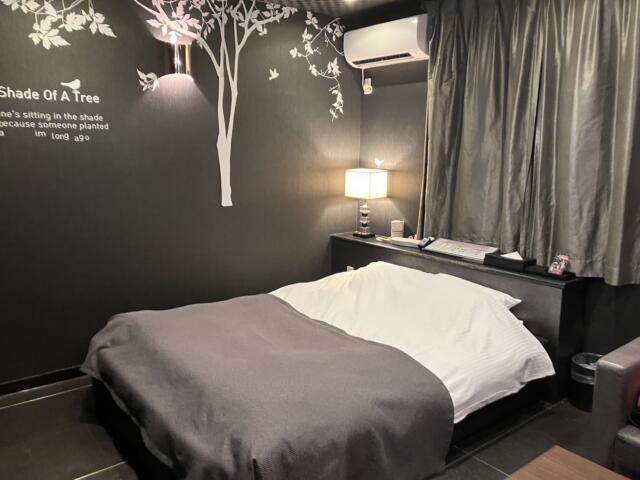 ハイビスカス リゾート&ビジネス(小山市/ラブホテル)の写真『103号室、ベッド周辺』by hane