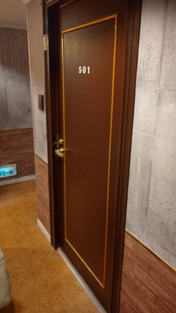 HOTEL P’s resort(豊島区/ラブホテル)の写真『501号室、入口です。(23,8)』by キジ