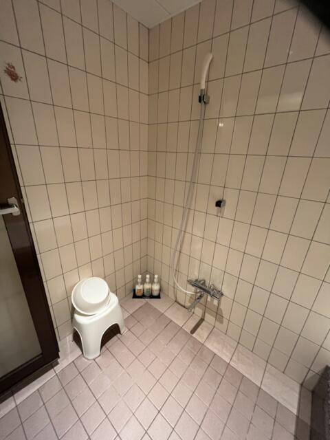 ホテル　ルトゥール姫路(姫路市/ラブホテル)の写真『202号室　シャワー＆椅子』by ま〜も〜る〜