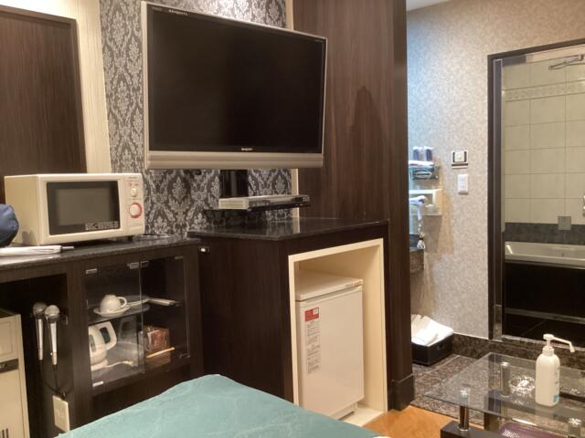 ホテル パル新宿店(新宿区/ラブホテル)の写真『502号室 ベッドから見た室内②』by ACB48