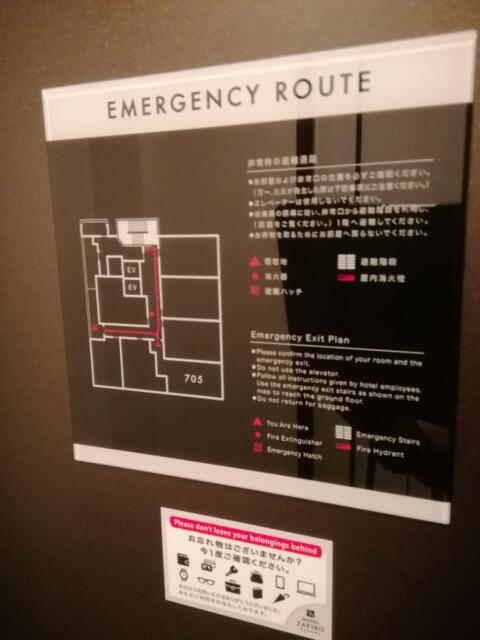HOTEL ZAFIRO RESORT (サフィロリゾート)(横浜市西区/ラブホテル)の写真『705号室、部屋の配置です。(23,10)』by キジ