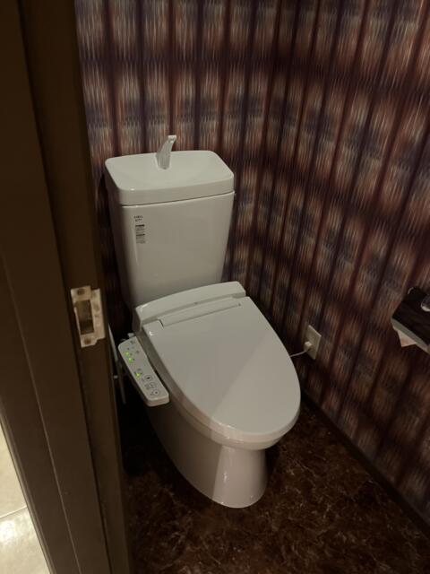 兎我野ホテル(大阪市/ラブホテル)の写真『408号室　トイレ』by 神戸のりんごちゃん