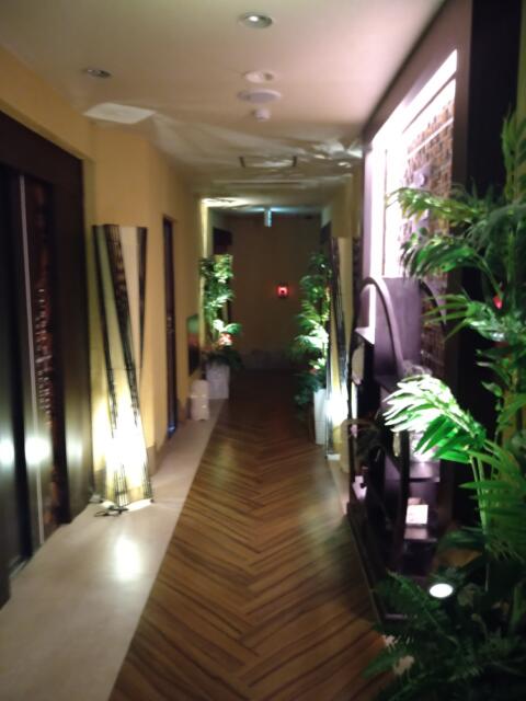 LUSSO CROCE ASIAN RESORT(横浜市南区/ラブホテル)の写真『７階の廊下』by なめろう