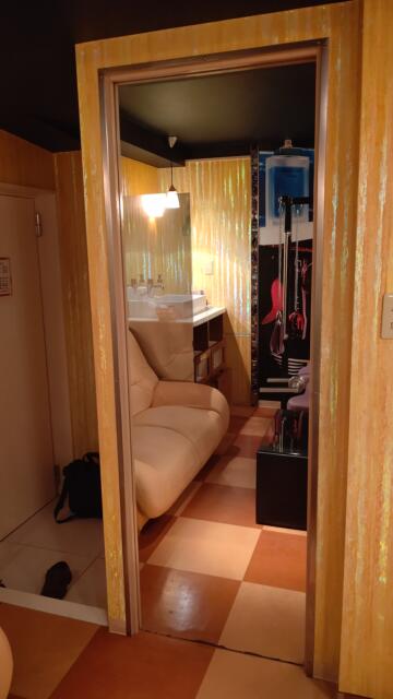 カップルズインハッピー(松戸市/ラブホテル)の写真『403号室、巨大鏡③（トイレ入口）』by Sparkle