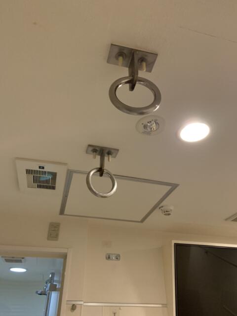 レンタルルーム ASTRO(港区/ラブホテル)の写真『403号室、天井につり革プレイ？でも、高くて届きません。謎です。』by ゆうじい