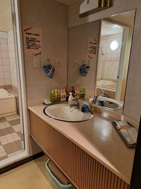 ホテル ムーンパティオ(豊島区/ラブホテル)の写真『960号室　洗面所』by 性欲全開