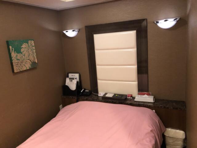 HOTEL アムール(台東区/ラブホテル)の写真『201号室 振り返るとベッド』by みこすりはん