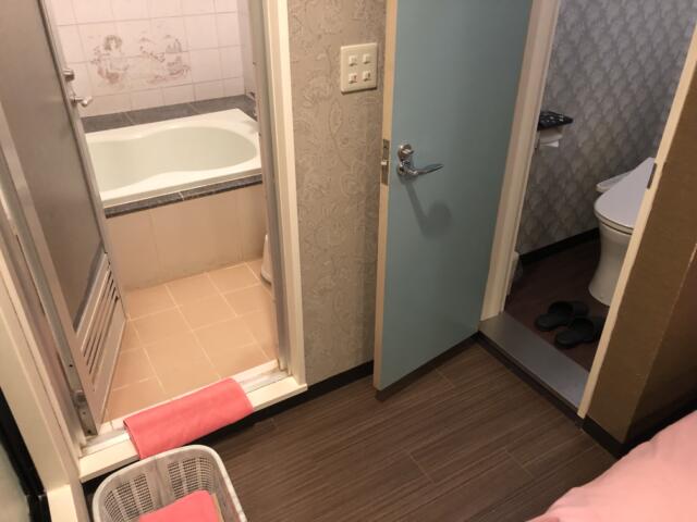 HOTEL アムール(台東区/ラブホテル)の写真『201号室 隣はトイレ』by みこすりはん