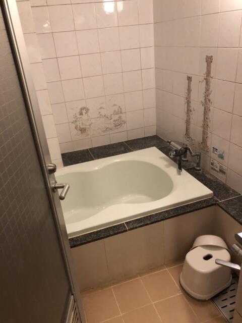 HOTEL アムール(台東区/ラブホテル)の写真『201号室 浴室』by みこすりはん