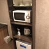 HOTEL アムール(台東区/ラブホテル)の写真『201号室 電子レンジや冷蔵庫』by みこすりはん