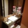 HOTEL VICTORIA RESORT(茅ヶ崎市/ラブホテル)の写真『206号室、洗面所です。(23,10)』by キジ