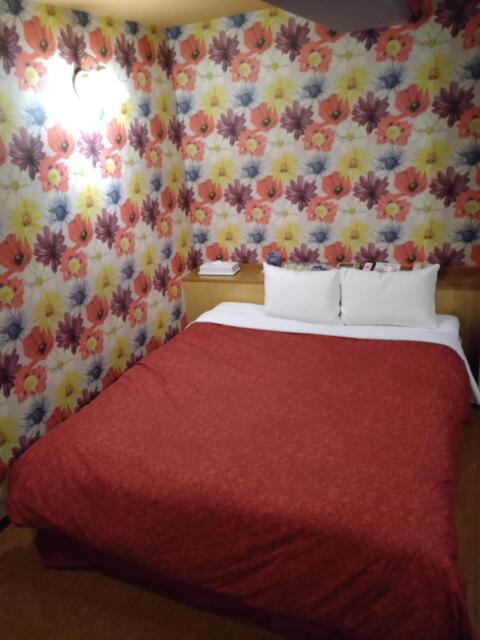ホテル パルティノン(川崎市川崎区/ラブホテル)の写真『305号室 ベッド』by なめろう