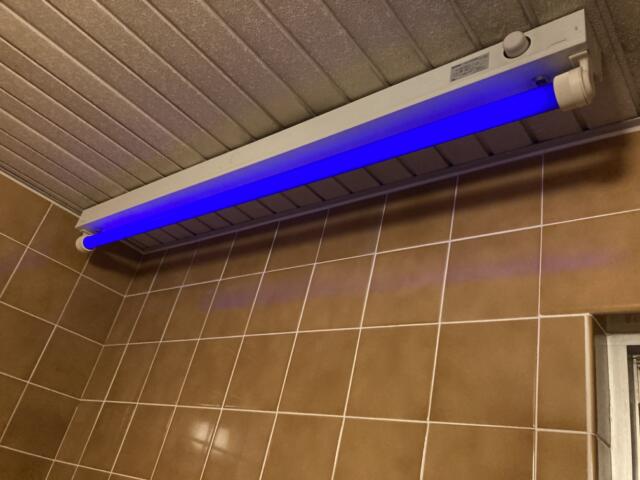 HOTEL  YAYAYA弐番館(台東区/ラブホテル)の写真『202号室　浴室の紫外線ライト』by ワーカー