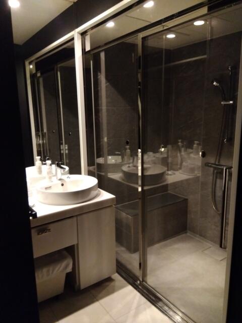 FABULOUS(ファビュラス)(立川市/ラブホテル)の写真『802号室（右からシャワー、洗面、トイレ）』by ＪＷ