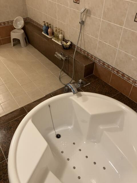 ホテル アシーナ(千葉市花見川区/ラブホテル)の写真『408 浴槽からの浴室』by festa9