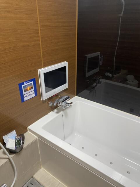 HOTEL C-PLUS(行田市/ラブホテル)の写真『202号室(浴室右手前から)』by こねほ