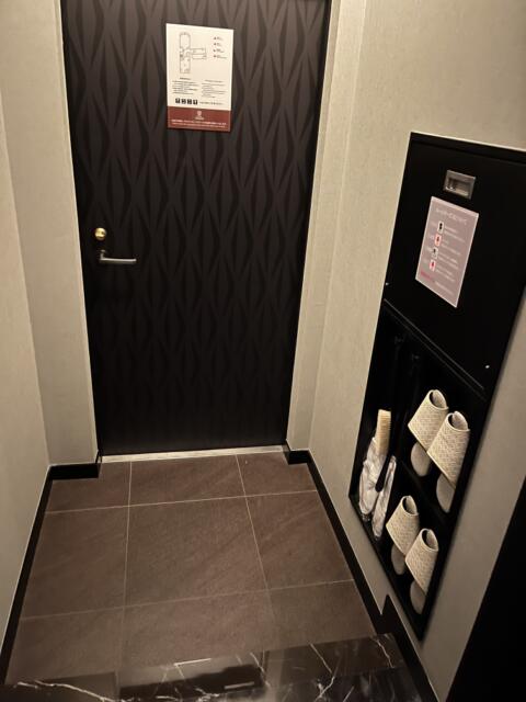 HOTEL VARKIN 池袋西口店(豊島区/ラブホテル)の写真『401号室　玄関(室内側から)』by ま〜も〜る〜